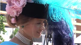 ARCHIVE: Fashion style of  ladies at Royal Ascot Day One, 2017