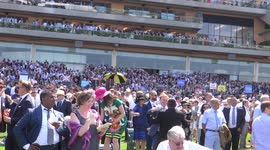 ARCHIVE: People are watching the races and supporting their jockeys at Royal Ascot, Day One, 2017