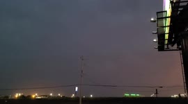 Nice Lightning Show May 10th 8:22 PM Pearsall TX