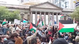 Thousands attend Free Palestine rallies in Melbourne and across Australia