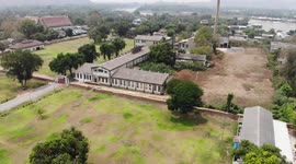 Paper mill which printed bank notes during WWII now abandoned in Thailand