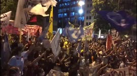 Mass demonstrations in Rio de Janeiro, Brazil