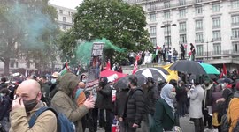 London, Nakba73 March to the Israeli Embassy