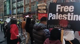 Police.block routes to Israeli embassy, to prevent protesters from returning
