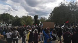 Thousands March Through Berlin in Support for Palestine On May 15th