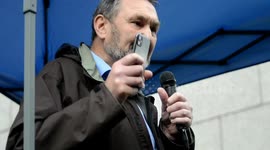 Speakers at the latest Free Palestine demonstration. Guests included Diane Abbott, Jeremy Corbyn and many more