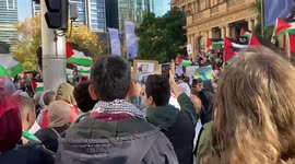 Global Gaza protests: Thousands join Palestine rallies in Australia