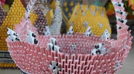Used playing cards turned into incredible art objects in Indonesia