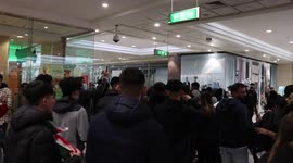 Free Palestine Protesters Exit Manchester Arndale Shopping Centre