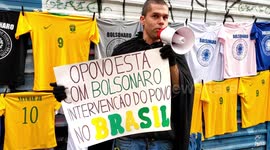 March of the Christian Family by Liberdade Avenida Paulista in São Paulo, Brazil