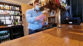 A pub has sold Britain's most expensive pint today for £755