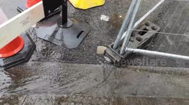 Water Pours In Whitehall