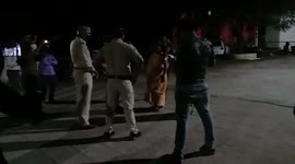Duo of women wreak havoc on police station premises in central India