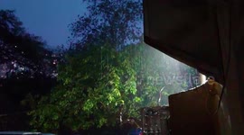 Cyclone Tauktae effect in Mumbai, India