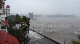 Cyclone Tauktae causes heavy flooding in Mumbai, India