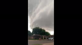 US: Tornado Producing Storm Moves Into Lubbock, Texas 2