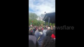 Free Palestine demonstration in Bristol