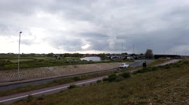 Funnel cloud in Sheerness, Kent, UK