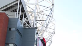Manchester United Fans Leaving Old Trafford After First Game With Crowds Back In The Stadium