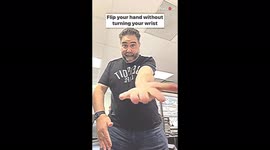 'Michigan Man Goes Viral for Flipping his Hand without Turning his Wrist'