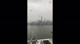 'Stunning Timelapse of NYC's Changing Weather: Tornado Warning'