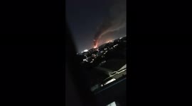 Philippines: Fire Erupts In Barangay San Miguel, Pasig City