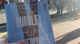 3500 Burnley fans return to Turf Moor for match against Liverpool