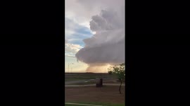 US: Funnel Cloud Spotted Amid Tornado Warning In Texas 2