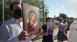 Eurovision song entry 'El Diablo' draw religious protest in Nicosia, Cyprus