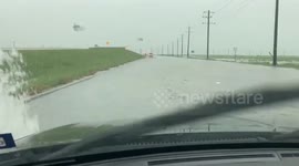 US: Torrential Rain Brings Flooding To The States Of Texas And Louisiana 2