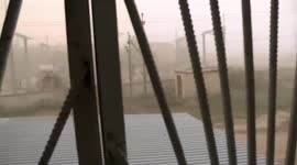 Russia: Massive Wall Of Sand, Dust Hits Astrakhan Region 7