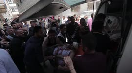 Funerals of Palestinians in Gaza killed after Israeli airstrikes