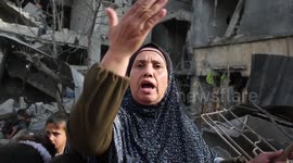 Palestinians return to devastated homes as ceasefire holds