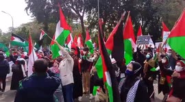 Indonesia: Pro-Palestine Activists Hold Demonstrations In Several Cities