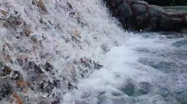 BEAUTIFUL WATER FALL IN SLOW MOTION  / WATERFALL IN MOUNTAIN IN SLOW MOTION