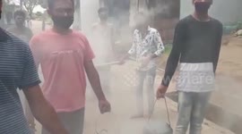 Locals resort to religious practices to ward off Covid-19 in central India