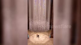 Gorgeous art installation made up of 15,000 paper doves has gone up at Liverpool Cathedral