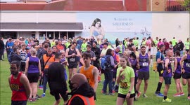 600 runners take part in the Sheppey Island Run in Kent, UK