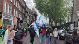 Israel protest cleared by police from Israeli embassy