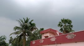 West Bengal experiences black cloud and heavy rainfall as Cyclone Yaas is about to make its landfall along the eastern coast of India