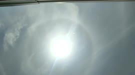 Residents of Bangalore witness rare 'halo' around sun