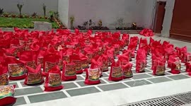 Authorities provide essentials to under-privileged locals in central India