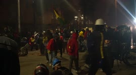 Anti-government protests continue In Bogota, Colombia