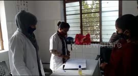 Vaccination continues in Rampur, India
