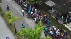 Gasoline shortage amid Colombian protests, Orito Putumayo more exactly