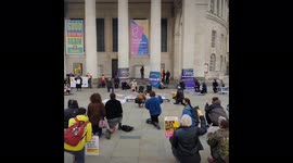 UK: People Across Nation Pay Tribute To George Floyd 1-Year Anniversary Of His Murder