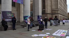 Speech Describing The Perceived Link Between The Covid Response In The UK & Institutionalized Racism - At The 1 Year Memorial Of George Floyd, In Manchester, England
