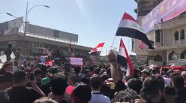 One shot dead after violence erupts at Iraqi protest amid targeted killings