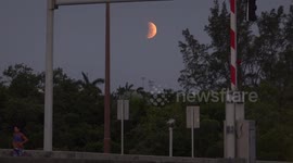 East Coast Residents Got a Thrilling Partial View of This Morning's Lunar Eclipse