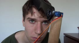 Inventor from Netherlands SLAPS himself in face with new comb robot